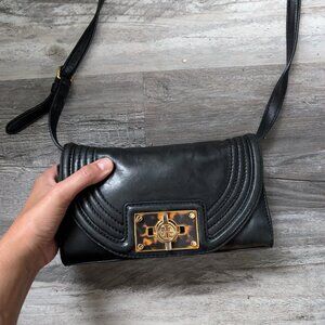 Tory Burch Crossbody Black tortoiseshell